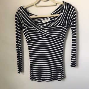 Abercrombie and Fitch ribbed off the shoulder top
